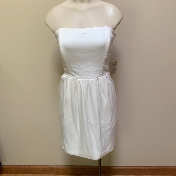 Rachel Roy Strapless Short Dress - Cream - Picture 2 of 15